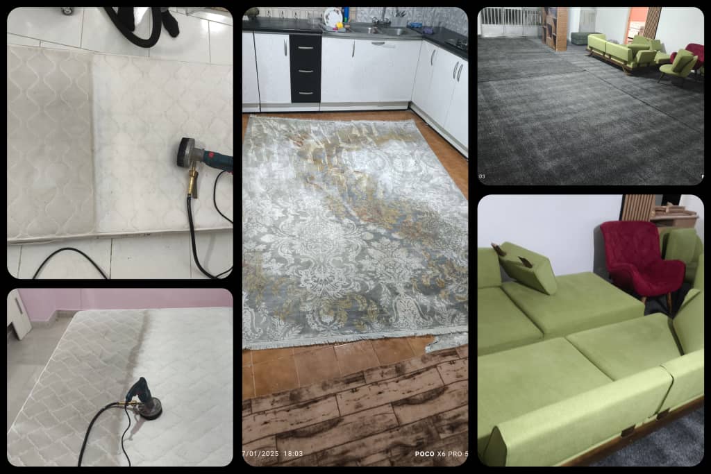 مبل‌شویی در محل